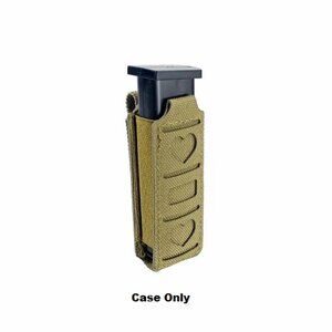 Tactical 9mm Single Magazine Pouch Elastic Pistol Pouch Waist Belt